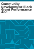 Community_development_block_grant_performance_and_evaluation_report