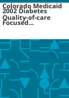 Colorado_Medicaid_2002_diabetes_quality-of-care_focused_study