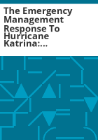 The_emergency_management_response_to_Hurricane_Katrina
