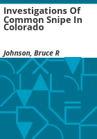 Investigations_of_common_snipe_in_Colorado