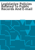 Legislative_policies_related_to_public_records_and_e-mail